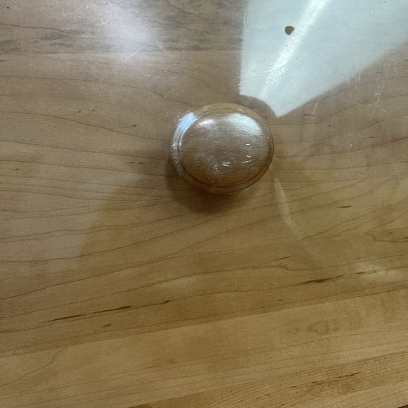 Longaberger Lid for 2006 Natures Host Work Basket, Warm Brown w/Knob 50443 NEW - Picture 2 of 6